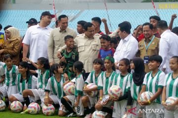 Presiden Prabowo Subianto Resmi Luncurkan 17 Stadion Bertaraf FIFA di Indonesia