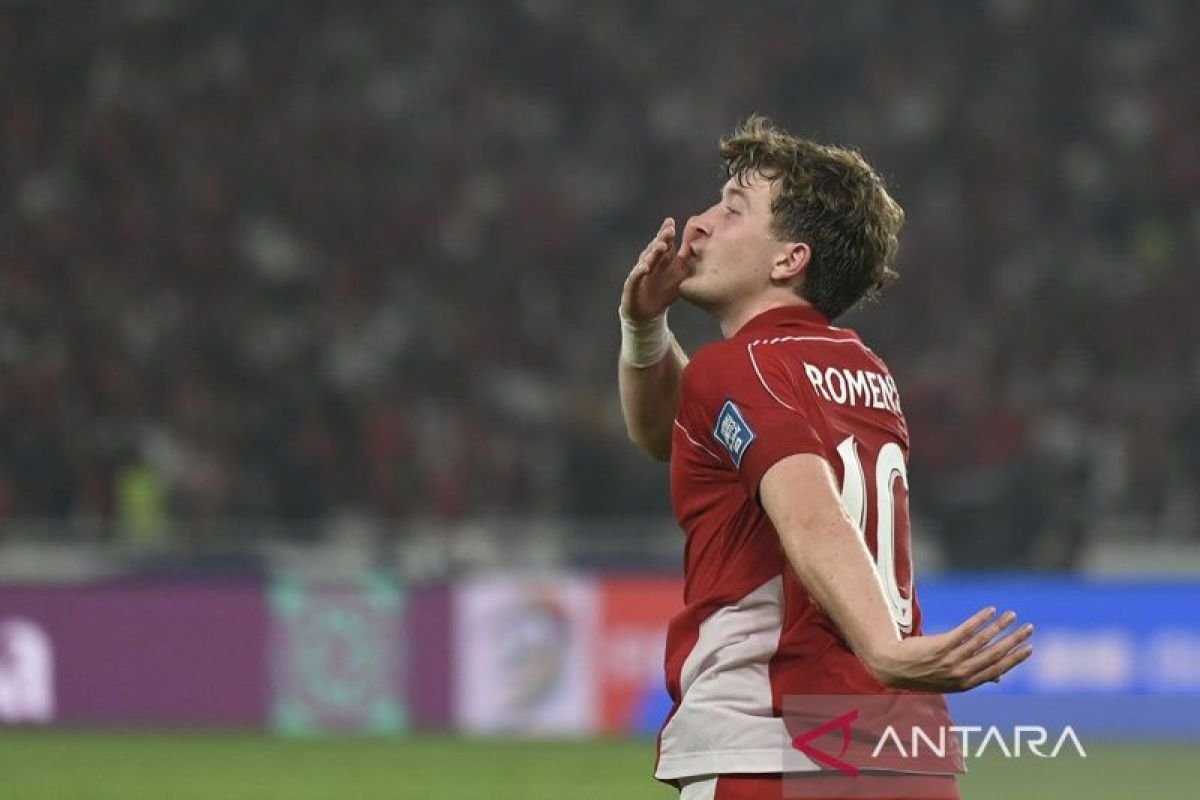 Penalti Ole Romeny - Indonesia Unggul atas China di Babak Pertama